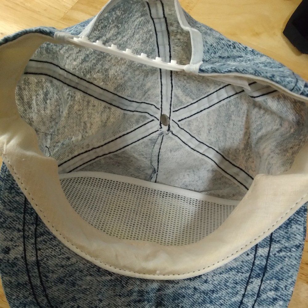 Vintage 90s Borden Denim Snap Back Hat - Picture 8 of 10